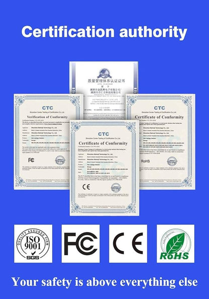 Natural Gas Detector, Plug-in Propane Gas Detector for Home & RV, Gas Leak Detector for LNG, LPG, Methane