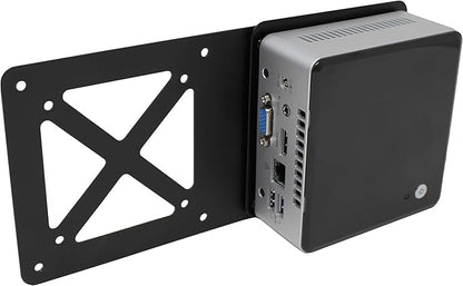 HumanCentric Mounting Bracket Compatible with Intel NUC, VESA Monitor Arm Extension Plate for NUC Mini PC Computer, 75x75mm and 100x100mm Patterns, Does not fit Hades and Skull Canyon NUC