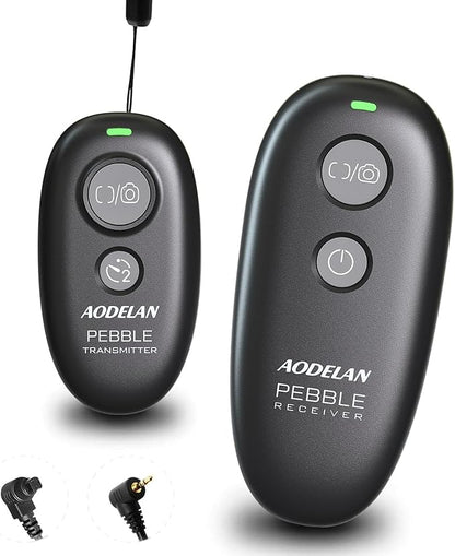 Camera Remote Control Wireless Shutter for Canon EOS RP, R6, ROS RP, Rebel T6, T7, T5, T3, SL2, 5D Mark II, 5d Mark iii, 5d Mark iv, 6D Mark II, 7d Mark ii, 7D Series, 5D Series; for Fujifilm X-T3