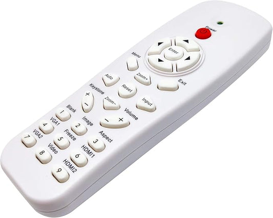 INTECHING BR-3080N Projector Remote Control for Optoma ZH400UST, ZH500UST, ZU500UST, ZW300UST, ZW300USTi, ZW310ST