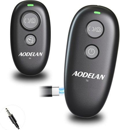 Upgraded USB-C Rechargeable Wireless Remote Control,AODELAN Camera Shutter Release Compatible with Panasonic S5IIX, BS1H, GH6, GH5II, GH4, GH3, FZ1000II, FZ2500, FZ300