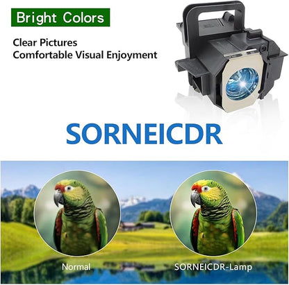 SORNEICDR ELP LP49 Replacement Projector Lamp Bulb Compatible with Epson powerLite Home Cinema 8350 8345 8500ub 8700ub 8100 6100 6500ub