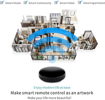WiFi IR Blaster, Remote Control Hub for Home Automation, Infrared Universal Remote for TV AC AUD STB, Compatible With Alexa & Google Assistant