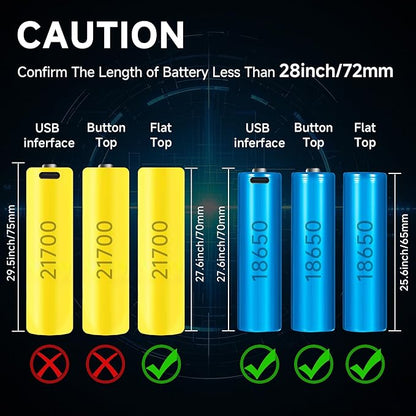 18650 Battery Charger, MIEKLALE 8+2 Bays Smart Universal Battery Charger with LCD Display for Rechargeable Batteries Li-ion LiFePO4 RCR123 16340 26650 10440 14500 & 9V, NiMH NiCd AAA AA(8+2Slots)