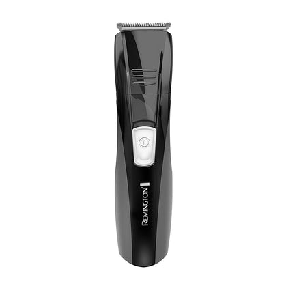 Remington Head to Toe Advanced Rechargeable Powered Body Groomer Kit, Beard Trimmer (10 Pieces), 6.3 Inch, Black