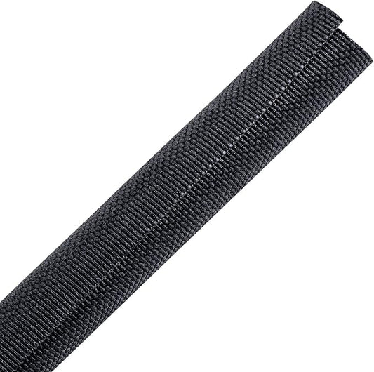 Automotive Wire Sheathing Split Wire Loom Braided Mesh Woven Cable Sleeve for Wires/Cable Cord Protector (1/2" - 65 Feet)