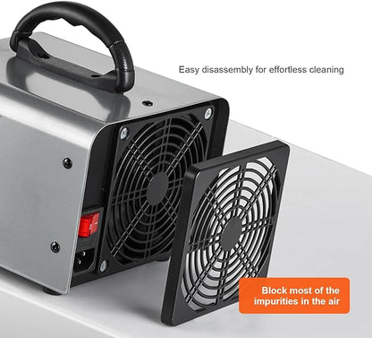 VEVOR Ozone Generator, 36000mg/h Ozone Machine, High Capacity Commercial/Industrial Ozone Generator Machine with 0-120 min Time Setting for Rooms, Cars