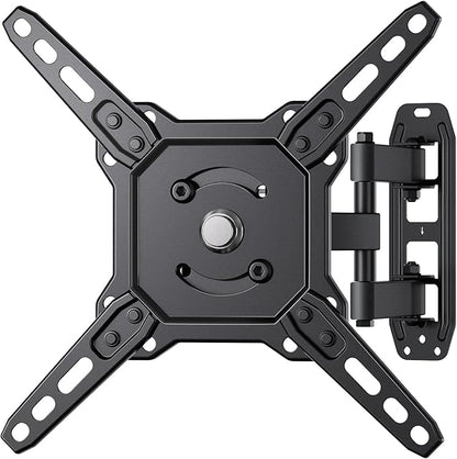 Full Motion Articulating Swivel TV Monitor Wall Mount Bracket for 13'' to 43'' TVs Articulating Arms Swivel Tilt Extension Rotation for Corner RV Motorhome Max VESA 200x200 Max Load 48 lbs
