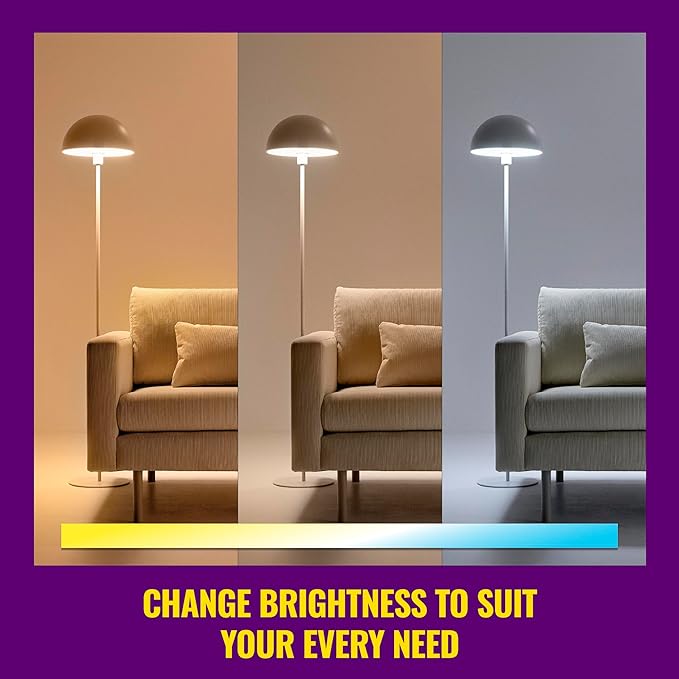 WiZ Connected 120W PAR38 Color LED Light Bulb - Connects to Your Wi-Fi - E26 Smart Bulb - Control with Voice or App + Activate with Motion - Matter Compatible - 1 Pack