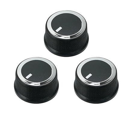 84141127 AC Temperature Control Knob Fit for Chevrolet Express 2008-2021, Fit for GMC Savana 2008-2017, 84793085 3pcs