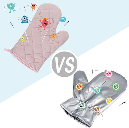 Tingtio Garment Steamer Ironing Gloves Flexible Anti Steam Mitt Heat Resistant Waterproof Protective Ironing Glove for Steaming Clothes -1 Pair