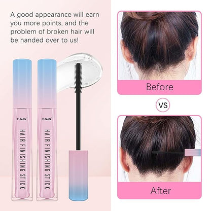 PasaRose Hair Wax Stick Set (3 Pcs) - Edge Control, Styling Stick for Baby Hair and Wigs, Frizz-Fixing for Slick Finish