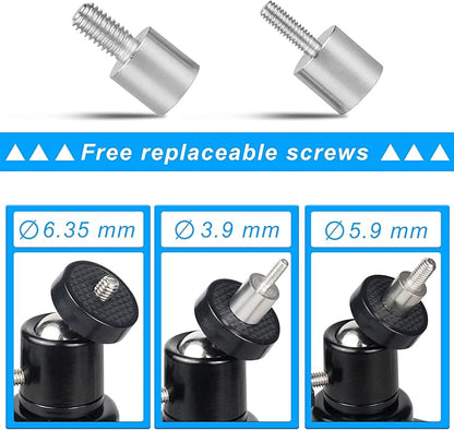 SoeKoa Mini Projector Tripod Mount Compatible with DR.J Upgrade, DBPOWER, Anker, AAXA Technologies, Artlii, LoongSon, APEMAN and Most Other Mini Projector