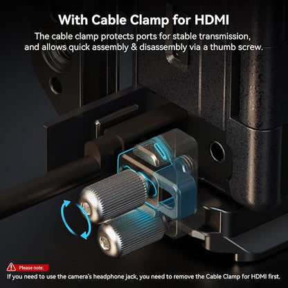 SmallRig Cage Kit for Sony A6700 with a Cable Clamp for HDMI, Built-in Quick Release Plate for Arca-Type, Film Movie Making Camera Video Cage with Shoe Mount, 1/4''-20 & 3/8''-16 Threaded Holes - 4336