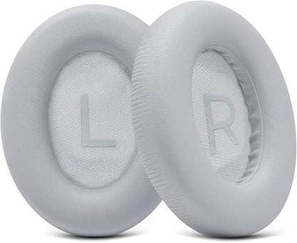 Replacement Ear Pads for Bose NC700 Noise Cancelling Headphones, Upgrade Protein Leather Earpad Cushions for Bose 700 Over-Ear Headset (Silver)