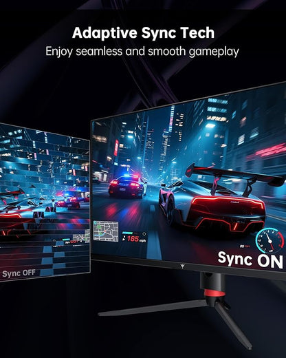 KTC 32 Inch 4K Gaming Monitor, 165Hz UHD (3840x2160P) Fast IPS Screen, 1ms (MPRT), Adaptive Sync, 3000:1 Contrast,121% sRGB,HDMI 2.1 Display Port 1.4, Tilt/Height Adjustment, VESA Mount, H32P22P