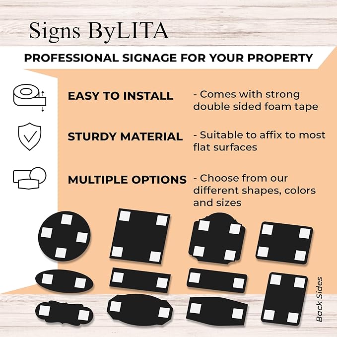 Signs ByLITA Oval Electrical Panel Inside Sign (Brushed Silver) - Medium 2 Pack