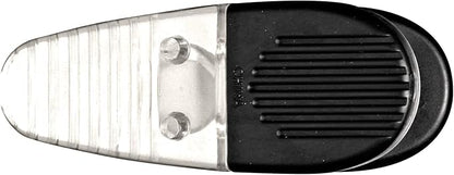 10 Magnetic Memo Holders Set - Large Clip, Plastic - Clear