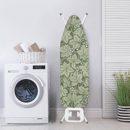 ZCFYGDX Ironing Board Covers Lightweight & Breathable Anti-Slip & Wear-Resistant (15 x 54 in) with Nylon Buckle Straps Elastic Edge Easy to Install, Scorch Resistant, William Morris Prints Size-XL