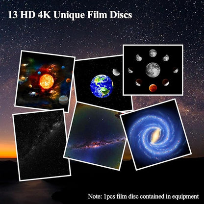 Planetarium Projector, Star Projector Galaxy Lights Gifts for Teen Boys, Teenage Girls, Galaxy Projector for Bedroom Night Light for Kids - Black