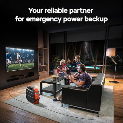 BLAVOR Portable Power Station 1600W (Peak 3200W), Built-in Solar Panel, 1024Wh LiFePO4 Battery, 100W USB-C Fast Charge, Solar Generator for Home Backup, Camping, Power Outages & RV