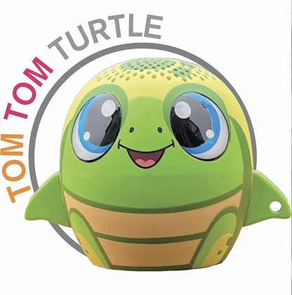My Audio Pet TWS Mini Bluetooth Animal Wireless Speaker for Kids of All Ages - True Wireless Stereo – Pair with Another TWS Pet for Powerful Rich Room-Filling Sound (Turtle)