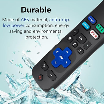 (Pack of 2) Replacement Remote Control Compatible for Roku TV,for TCL Roku/for Hisense Roku/for Onn Roku(Not for Roku Stick,Box and Players)