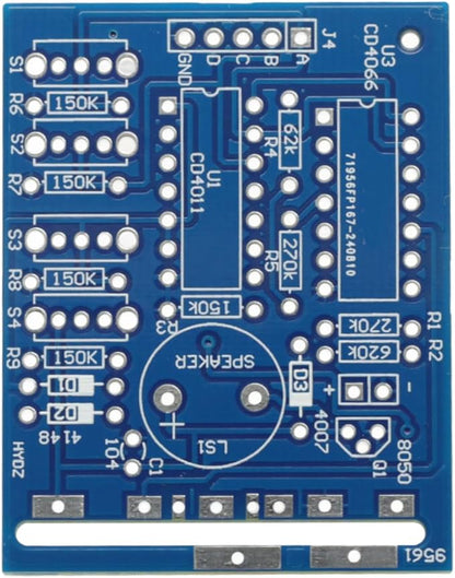 2PCS Music Sound Board Electronic Module DIY Kit Parts Components Soldering Practice Learning Kits