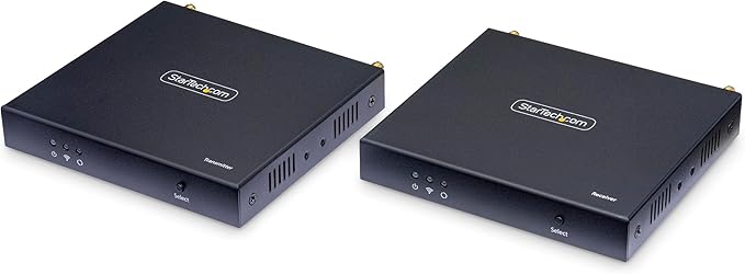 StarTech.com Wireless HDMI Extender, 4K 60Hz, Transmitter and Receiver Kit, Up to 165ft (50m), No Line-of-Sight Required