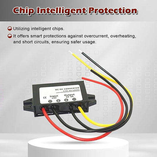 DC Voltage Converter - Regulator Reducer DC 12V Step Up to 24V 2A 48W for Golf Cart Club Car LED Light Waterproof Power Supply Transformer Volt Module