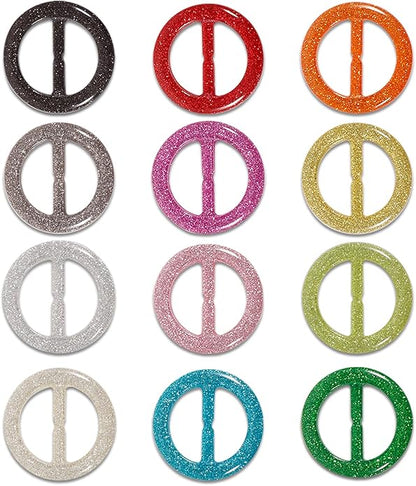 T-Shirt Clips 9 PCS, Clothes Corner Knotted Button, Fashion Alloy Pearl Rhinestone Circle Clip Buckle Round Shirt Silk Scarf