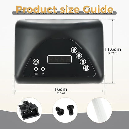 MOOTVGOO 9907160014 Digital Control Panel Replacement for Masterbuilt MB20071317, 20071117, 21071218, 20071217, 20072318 Electric Digital Smoker