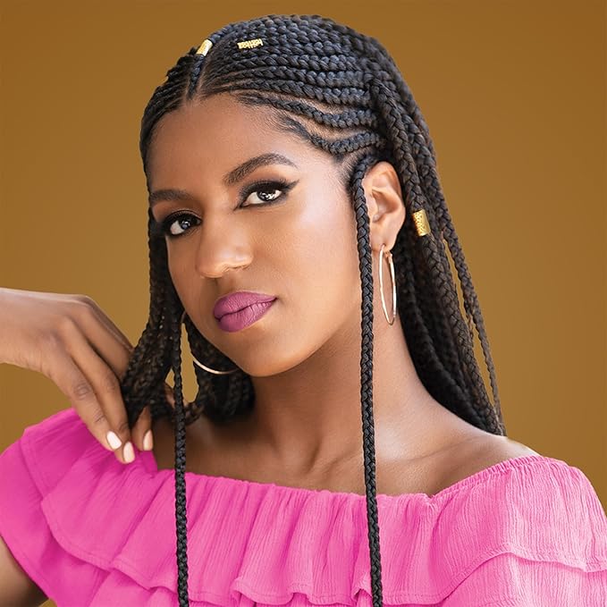 African Pride Black Castor Miracle Extra Hold Braid, Loc, Twist Gel - Extreme Hold Braiding Hair Gel, Edge Control & Tames Frizz, No Flake | Natural Ingredients, Black Castor & Coconut Oil | 12oz