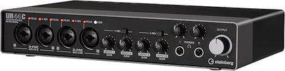 Steinberg UR44C 6x4 USB 3.0 Audio Interface with Cubase AI and Cubasis LE