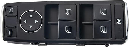 ZAPOSTS Power Window Switch Fits for Mercedes-Benz C230,C250,C300,C350,C63 AMG,E350,E550,E63 AMG,GLK350 2007-2013.Driver Side Control Door vidrios Master Switch.Replaces 2049055302
