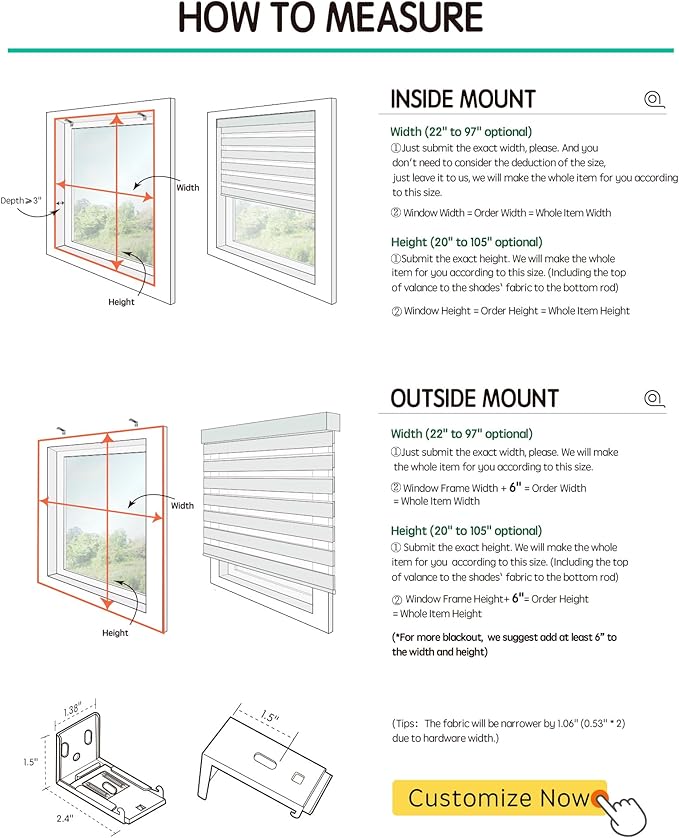 Yoolax Motorized Zebra Blinds Compatible with Alexa, Smart Dual Layer Shades with Privacy Light Control, Electric Horizontal Window Blind Customized Size for Home Office (Warm Silver)