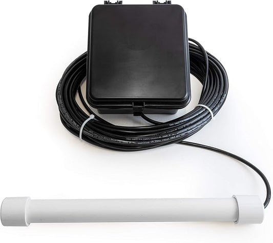 Dakota Alert Driveway Alarm Sensor - DCPT-4000 Driveway Alarms Wireless Outside Weatherproof Vehicle Sensor, 1 Mile Long Range Sensors , Vehicle Detecting Probe Transmitter & 50' Direct Burial Cable
