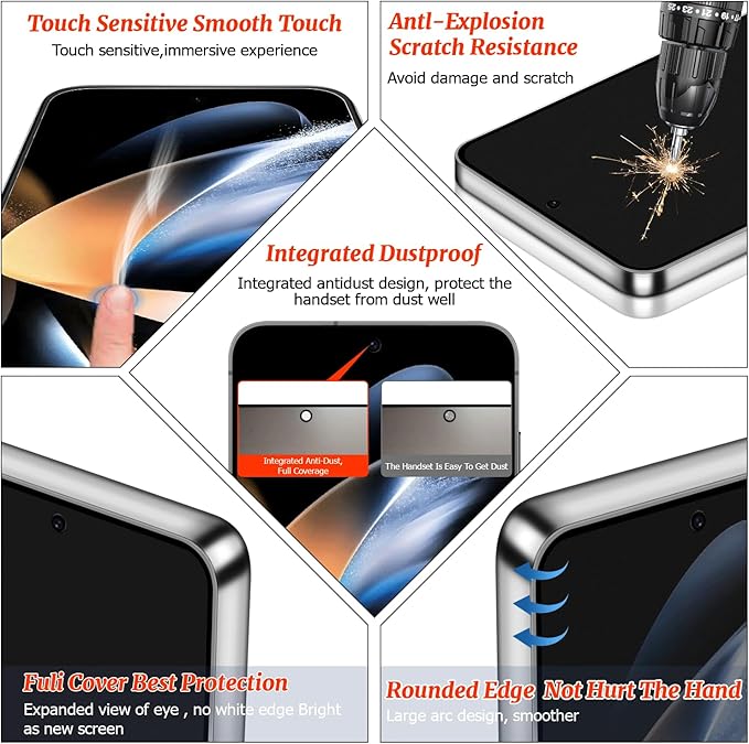 2 Pack Galaxy S22/S23 Matte Anti spy Privacy Screen Protector, 9H Tempered Glass,Anti-Glare Anti-Scratch, Smooth and Responsive Absolute, No Bubbles, High Definition Clear, With Installation Frame
