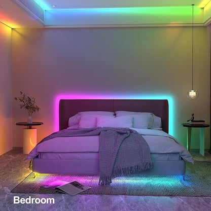 RGB Remote Controller, 24 Key IR Wireless Remote Control for 5050 3528 2835 RGB LED Strip Lights, DC 5V/12V/24V 4-Pin Dimmable Controller with 20 Colors 5 Modes for Home, Gaming, Party, Decor