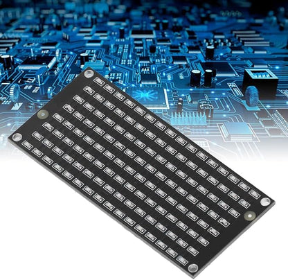 Chiffonade LED Control Module 8x16 Panel I2C Communication - 128 LED Display Board DC3.3-5V for Single Board Computers