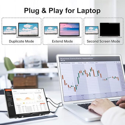 HAMTYSAN Raspberry Pi Screen, 7 Inch Portable Monitor External Display 800x480 IPS Screen Small HDMI Monitor for Raspberry Pi 400/4/3/2/Zero/B/B+ Jetson Nano Win11/10/8/7 (Non-Touch)