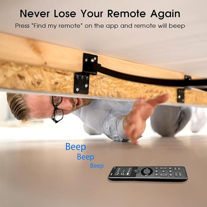 SofaBaton X1S Universal Remote Control with Hub, Improved Scroll, Smart Remote All in One with Customize One Touch Activities, Compatible with IR/Bluetooth/WiFi Devices