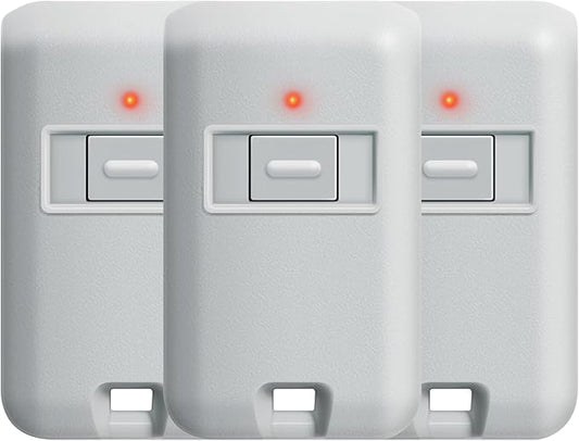 3 X Multi-Code 3089 3060 MultiCode 308911 Linear MCS308911, 10 Dip Switch Gate Opener Remote 300MHZ, Multi Code Garage Door Opener【10-Year-Warranty】
