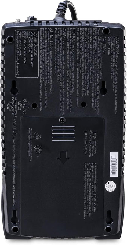 CyberPower EC850LCD Ecologic UPS Battery Backup and Surge Protector, 850VA/510W, 12 Outlets, ECO Mode, Compact, UL Certified