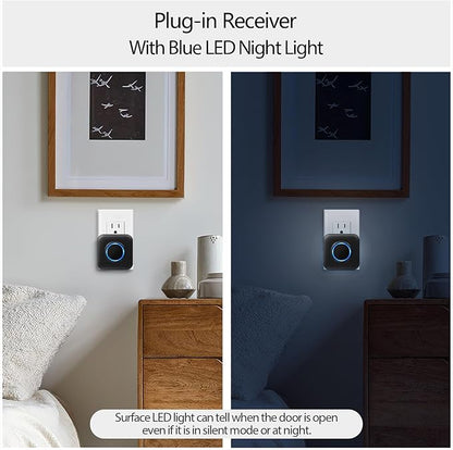 BITIWEND Wireless Doorbell Chime for Blink - Compatible with Blink Video Doorbell and Blink Video Doorbell (2nd Gen) with Wired Transmitter (1 Video Doorbell Extender 1 Receiver）