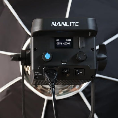 Nanlite FS-300B 300W Bi-Color LED Spotlight-2700K-6500K Adjustable CRI 96,App Control,Led Video Light Bowens Mount for Photography/Videography/YouTube/TikTok Content Creation & Live Streaming