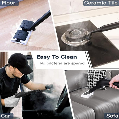 Waitbird Steam Cleaner, Steam Cleaner For Home, Handheld Steamer For Cleaning With 21 Accessories, 248 °F High Temperature, Suitable for Grout, Floor. Sofas, Upholstery, Toys