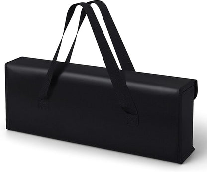 FLASLD E-Bike Battery Safe Bag Explosionproof - Large Capacity Fireproof Lipo Bag for Ebike Battery Charging and Storage (19.3 x 4.3 x 7in)