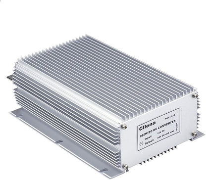 Cllena Waterproof DC/DC 12V to 24V Boost Converter 40A 960W Step Up Voltage Regulator Module Car Power Supply Voltage Transformer (Input 10V-16V)