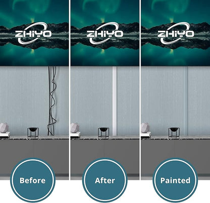 Cable Hider Raceway Kit, 68in (4X L17in) Wire Hiders for TV on Wall, Paintable Cord Cover Channel, Cord Hider for Wall Mounted TV in Home Office, 0.95in (W) x 0.47in (H), White